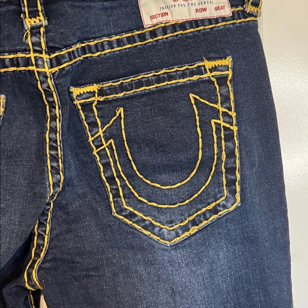 True Religion men’s Rocco Big T skinny jeans